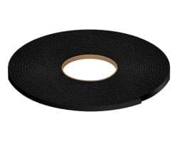 FAS Closed Cell Foam Glazing Tape Black - 10 x 3mm - 20m - Roll