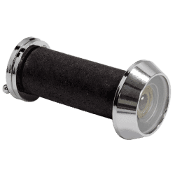 UAP Firecheck 60-Minutes Fire-Rated Intumescent Door Viewer - Polished Chrome