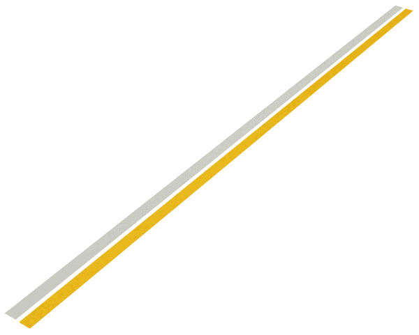 Interdens® Intumescent Glazing & Lock Protection Strip 15 x 1mm White - 1m