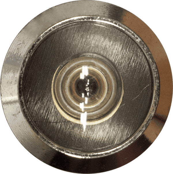 UAP Wide Angle 180⁰ Eye Viewer (14mm) - Polished Chrome - Image 6