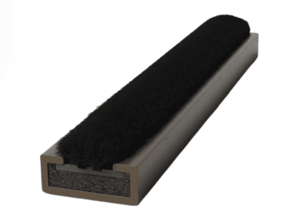 Pyroplex® 10 x 4 Fire and Smoke Seal (Brush) 2.1m - Brown