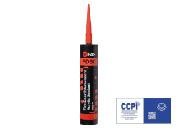 FAS Fire Door Intumescent Acrylic Sealant 310ml - orange - CCPI