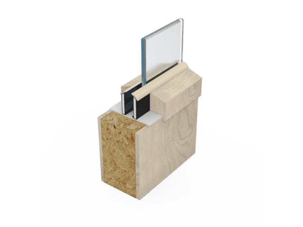 Lorient RF1 Glazing System Kit (2 x RF1 + intumescent liner) - Image 3