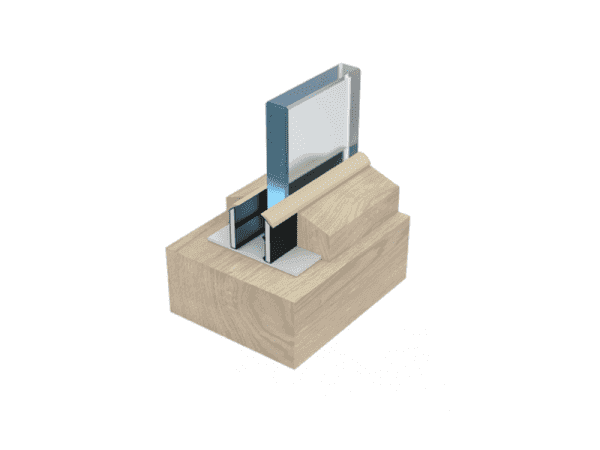 Lorient RF1 Glazing System Kit (2 x RF1 + intumescent liner) - Image 2