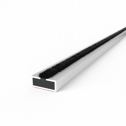 STS Fire and Smoke Brush Intumescent Strip 10 x 4 - 2.1m